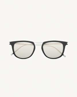 Окуляри іміджеві панто Saint Laurent SL 753 у чорній оправі 810623Y99681007