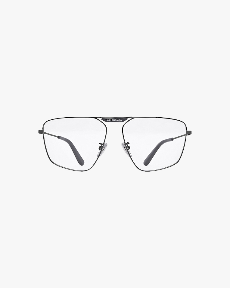 Солнцезащитные очки авиаторы Balenciaga в черной оправе BB0246SA 004