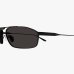 Солнцезащитные очки авиаторы Balenciaga в черной оправе BB0416S 001