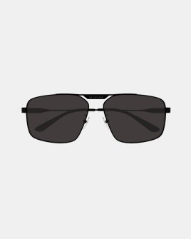 Солнцезащитные очки авиаторы Balenciaga в черной оправе BB0418SK 001