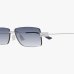 Солнцезащитные очки прямоугольные Bottega Veneta без оправы BV1126S005-silver