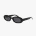 Солнцезащитные очки овальные Celine в черной оправе с серый линзой CL 40194U 05A