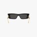 Солнцезащитные очки кошачий глаз Dolce&Gabbana в черной оправе DG4510 501/87