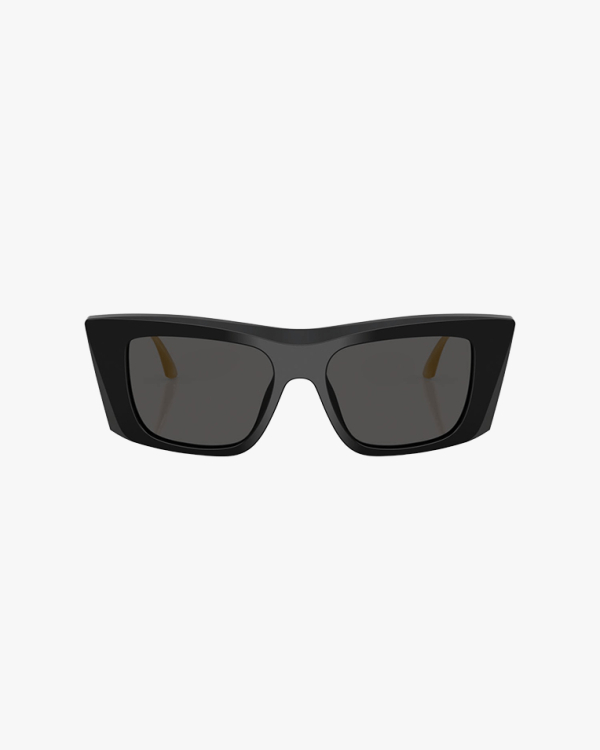 Сонцезахисні окуляри котяче око Dolce&Gabbana в чорній оправі DG4510 501/87