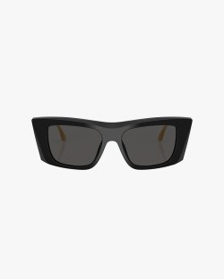 Солнцезащитные очки кошачий глаз Dolce&Gabbana в черной оправе DG4510 501/87