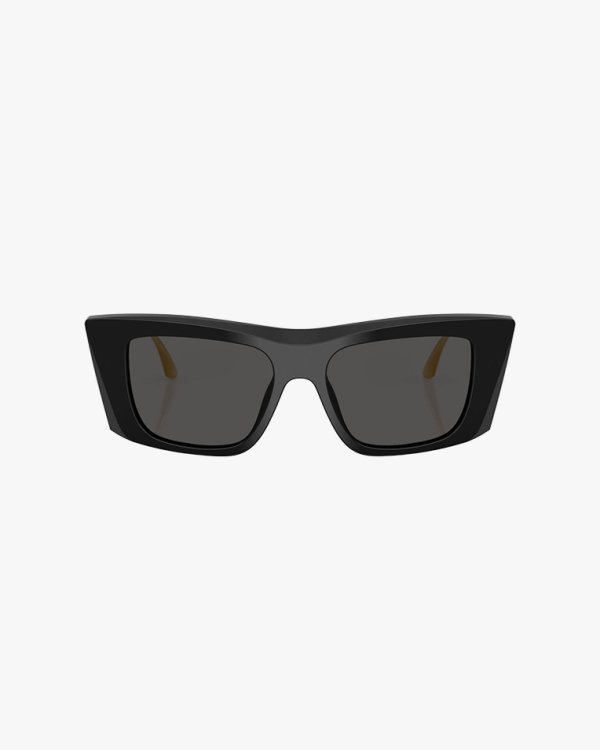 Сонцезахисні окуляри котяче око Dolce&Gabbana в чорній оправі DG4510 501/87