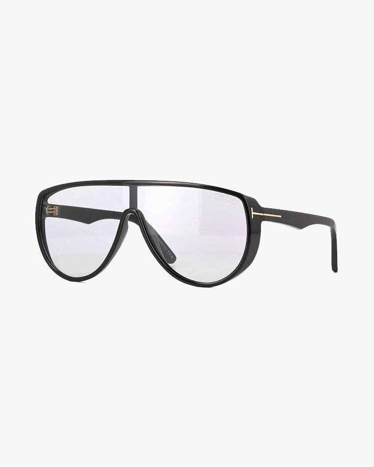 Солнцезащитные очки авиаторы Tom Ford Achilles в черной оправе FT1182 01A