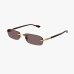 Сонцезахисні окуляри прямокутні Gucci без оправи GG1221S-002 56
