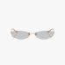 Солнцезащитные очки овальные Jimmy Choo без оправы JC4013D 300887