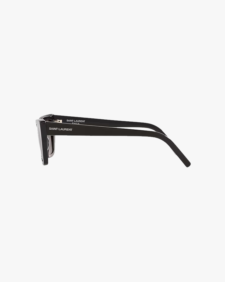 Солнцезащитные очки маска Saint Laurent в черной оправе SL 276 MICA-001
