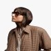 Сонцезахисні окуляри панто Saint Laurent в оправі з черепаховим візерунком SL 558 013