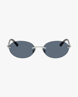 Солнцезащитные очки овальные Tiffany без оправы TF 3104D 600180