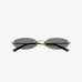Солнцезащитные очки овальные Tiffany без оправы с серой линзой TF3119D602187