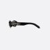 Сонцезахисні окуляри метелик Dior Eyewear в чорній оправі DiorSignature B1U