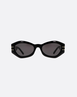 Сонцезахисні окуляри метелик Dior Eyewear в чорній оправі DiorSignature B1U