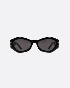 Сонцезахисні окуляри метелик Dior Eyewear в чорній оправі DiorSignature B1U Сонцезахисні окуляри метелик Dior Eyewear в чорній оправі DiorSignature B1U
