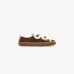 Жіночі кеди Inuikii Shearling Low Velcro замша з хутром коричневий 1001.001.0231.152-036