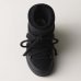 Снігоходи INUIKII Classic Sneaker замшеві зі шкіряною вставкою,чорні