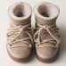 Жіночі черевики снігоходи Inuikii Classic Sneaker замша бежевий 1001.003.0122.250-037