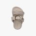 Женские шлепанцы Inuikii Dreamer Buckle кожа бежевый 1004.003.0661.030-038