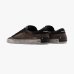 Мужские кеды Crime London Distressed 2.0 комбинированная кожа тёмно-коричневые 10052AA9.60