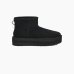 Жіночі уггі UGG Classic Mini Platform Black замша чорний 1134991-BLK
