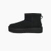 Жіночі уггі UGG Classic Mini Platform Black замша чорний 1134991-BLK