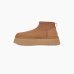 Жіночі уггі UGG Classic Mini Dipper Chestnut замша коричневий 1168170-CHE