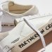 Женские кроссовки Crime London Distressed Graffiti White кожа белый 16017PP5
