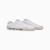 Женские кроссовки Crime London Distressed Graffiti White кожа белый 16017PP5