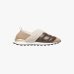 Женские слипоны Voile Blanche Owark Slip Fur кожа комбинированные с мехом бежевый 2016210094D29