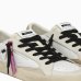Женские кроссовки Crime London SK8 Deluxe кожа белый комбинированный 21100AA7