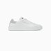 Жіночі кросівки Crime London New Extralight White на платформі білий шкіра 21608AA7