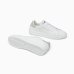 Жіночі кросівки Crime London New Extralight White на платформі білий шкіра 21608AA7