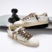 Женские кеды Crime London SK8 Deluxe кожа белые комбинированные с анималистической шнуровкой 23102AA9.10