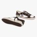 Женские кеды Crime London SK8 Deluxe Cocoa Mist кожа коричневая комбинированная с блестками 23103AA9.60