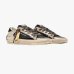 Женские кеды Crime London Deluxe Wedge кожа черные комбинированные с дополнительной шнуровкой утепленные 23153AA9.20