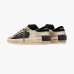 Женские кеды Crime London Deluxe Wedge кожа черные комбинированные с дополнительной шнуровкой утепленные 23153AA9.20