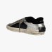 Женские кеды Crime London Deluxe Wedge кожа черные комбинированные с дополнительной шнуровкой утепленные 23153AA9.20
