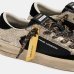 Женские кеды Crime London Deluxe Wedge кожа черные комбинированные с дополнительной шнуровкой утепленные 23153AA9.20