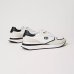 Женские кроссовки Twinset Leather wedge trainers White/Black кожа белый/черный 241TCP080 Женские кроссовки Twinset Leather wedge trainers White/Black кожа белый/черный 241TCP080