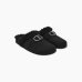 Жіночі мюлі Twinset Mules текстиль з хутром чорний 242TGT194 Жіночі мюлі Twinset Mules текстиль з хутром чорний 242TGT194
