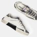 Женские кеды Crime London Distressed кожа белый с сиреневыми блестками и дополнительной шнуровкой 25003AA8.10 Женские кеды Crime London Distressed кожа белый с сиреневыми блестками и дополнительной шнуровкой 25003AA8.10