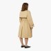 Жіночий тренч двосторонній Max Mara Weekend Canasta бавовна бежева 2615021021003