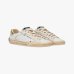 Женские кеды Crime London Distressed кожа белые комбинированные с розовыми вставками 29070PP8.10