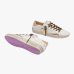 Женские кеды Crime London SK8 Deluxe кожа белые комбинированные и дополнительной шнуровкой 29101PP8.10