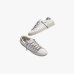 Женские кеды Crime London SK8 Deluxe Always Shining кожа белые с блестками и дополнительной шнуровкой 29111PP8.10