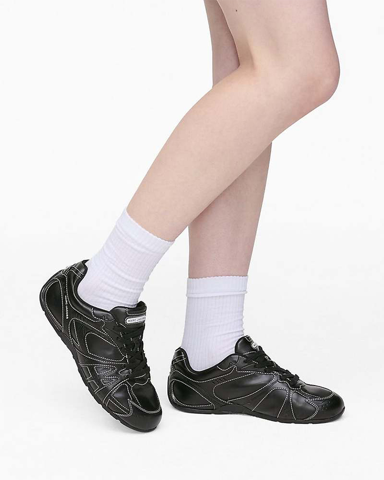 Женские кроссовки Marc Jacobs The Stitched 72 Spring Sneaker черный 2F5FSN001F12 001