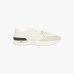 Женские кроссовки Max Mara Weekend Zambra текстиль молочный 5766015406004 002