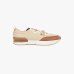Женские кроссовки Max Mara Weekend Zambra текстиль бежевый 5766015406004 004